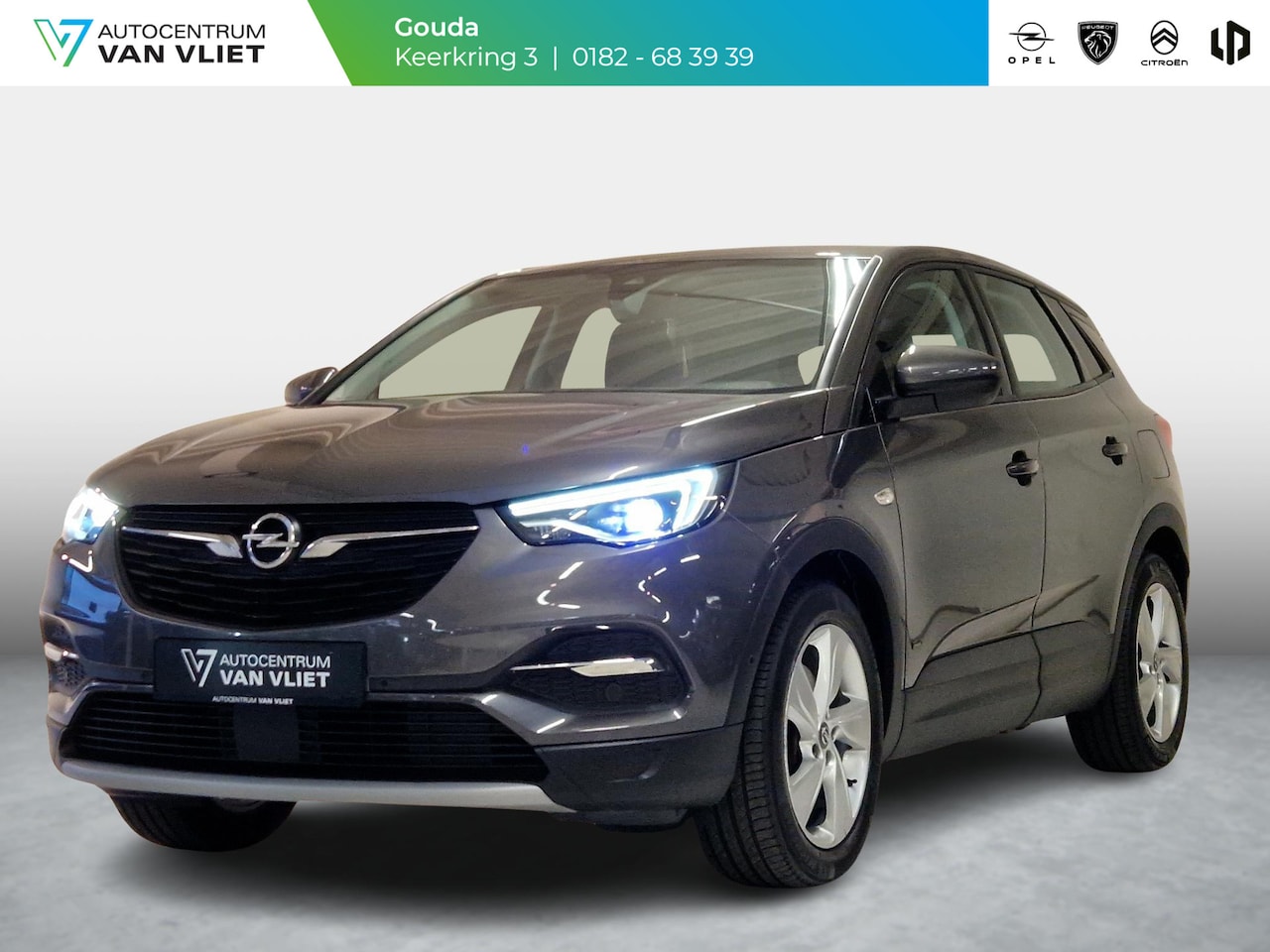 Opel Grandland X - 1.6 Turbo Hybrid Elegance Leder | Stoelverwarming en ventilatie | Navigatie | Elektrische - AutoWereld.nl