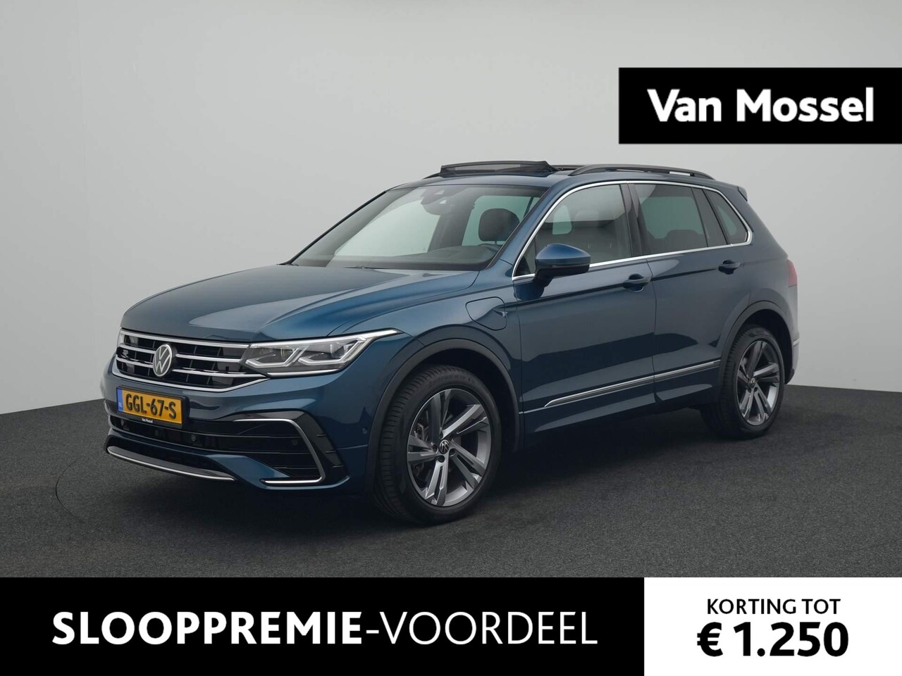 Volkswagen Tiguan - 1.4 TSI eHybrid R-Line Business+ | Automaat | Apple Carplay/Android Auto | Rijstrooksensor - AutoWereld.nl