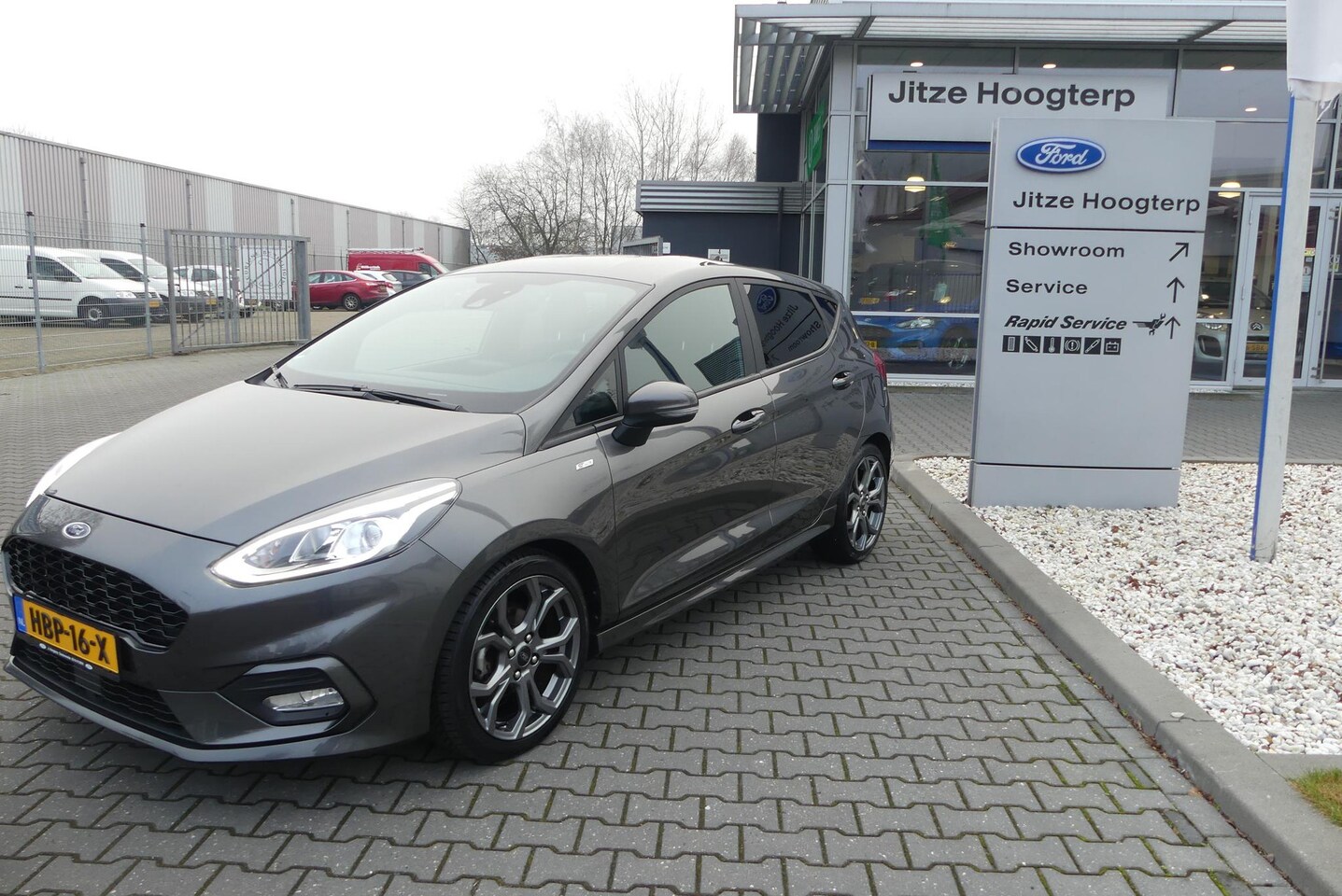 Ford Fiesta - 1.0 EcoBoost ST LINE. 100PK TURBO.NAVI.CRUISE.APPLE CARPLAY,WINTER PAKKET.48190km. - AutoWereld.nl