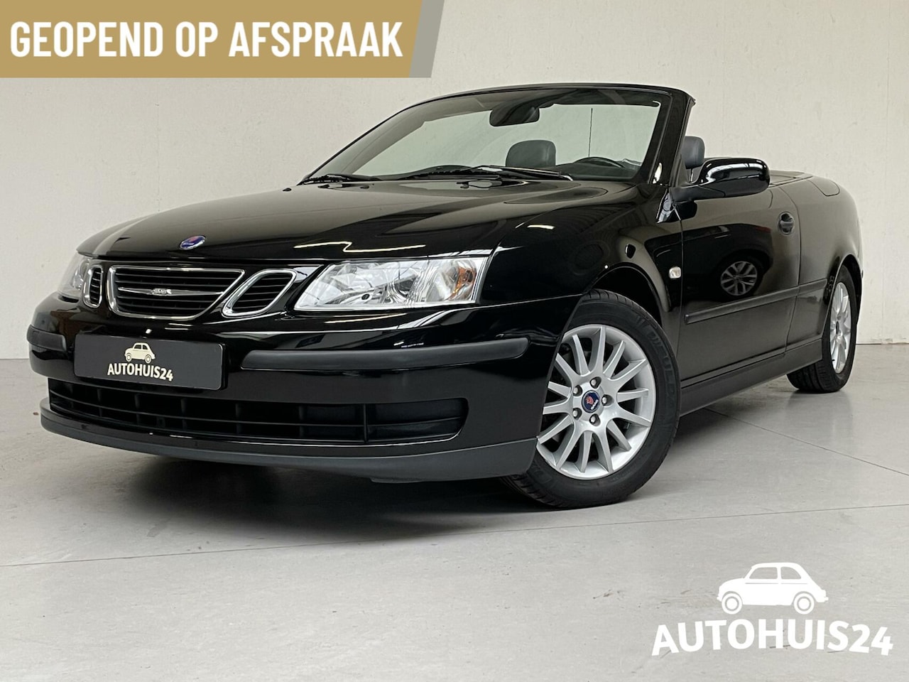 Saab 9-3 Cabrio - 1.8t Linear RIJKLAAR LEDER TREKHAAK PDC - AutoWereld.nl