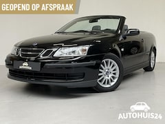 Saab 9-3 Cabrio - 1.8t Linear RIJKLAAR LEDER TREKHAAK PDC