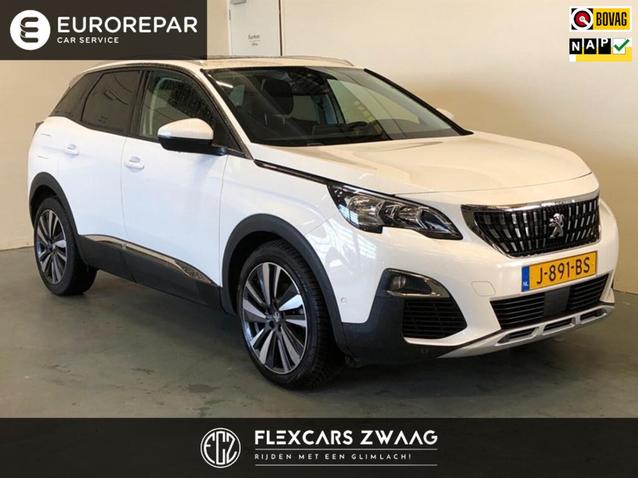 Peugeot 3008 - 1.2 Turbo Allure Premium Avantage - Automaat - Schuif/Panodak - Navi - Org.NL - AutoWereld.nl