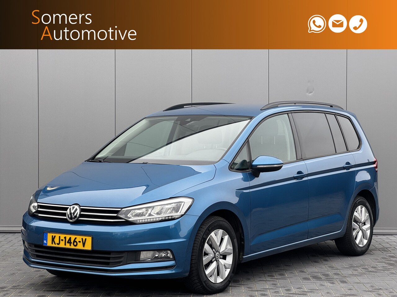 Volkswagen Touran - 1.4 TSI DSG Highline | Adaptive Cruise | LED Koplampen | Keyless | Apple CarPlay - AutoWereld.nl