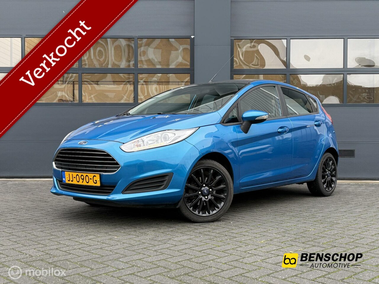 Ford Fiesta - 1.0 Titanium Airco Lichtmetaal LED 5 Deurs NL auto - AutoWereld.nl