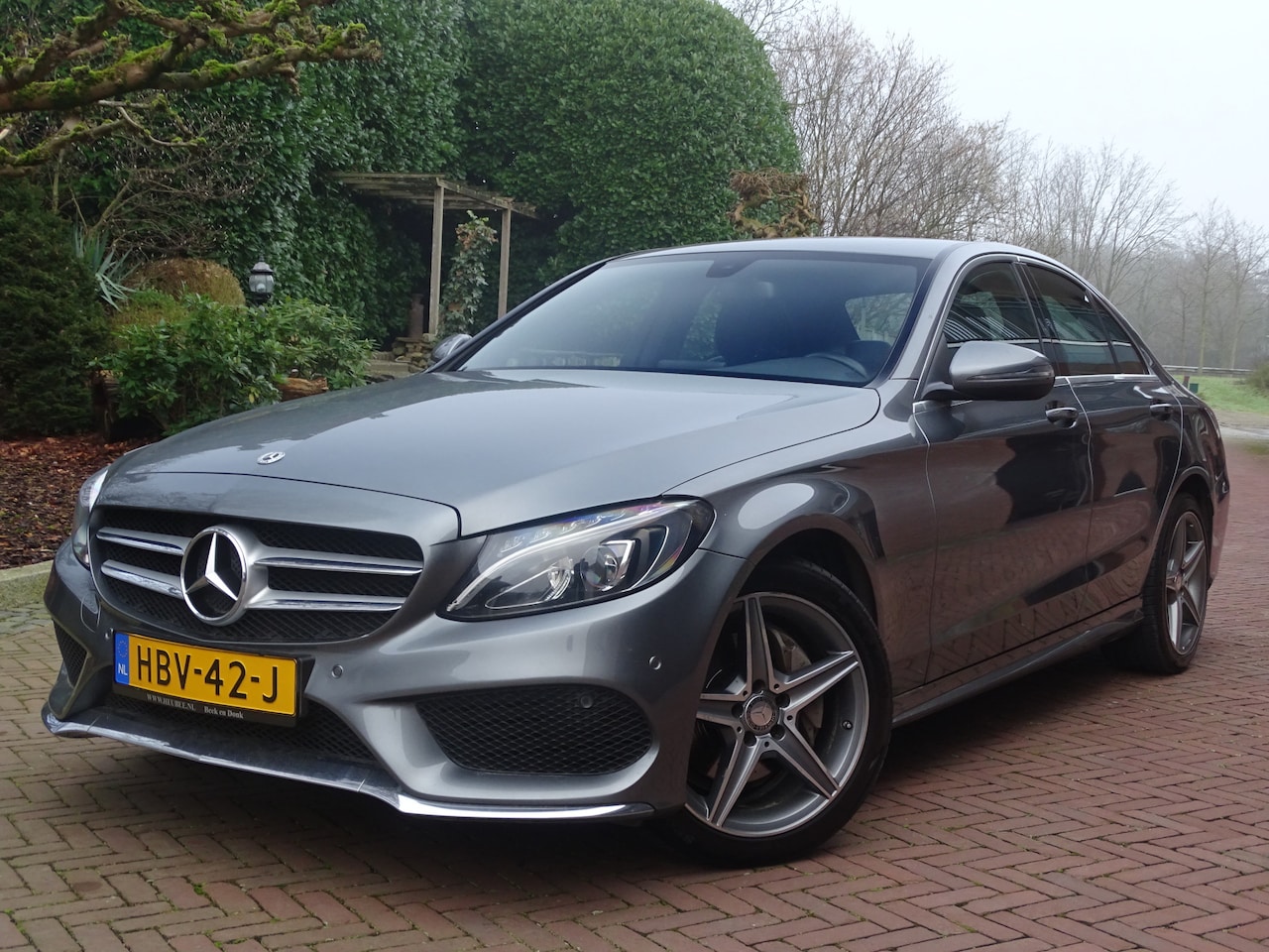 Mercedes-Benz C-klasse - 180 d Premium AMG Trekhaak 1ste eig. - AutoWereld.nl