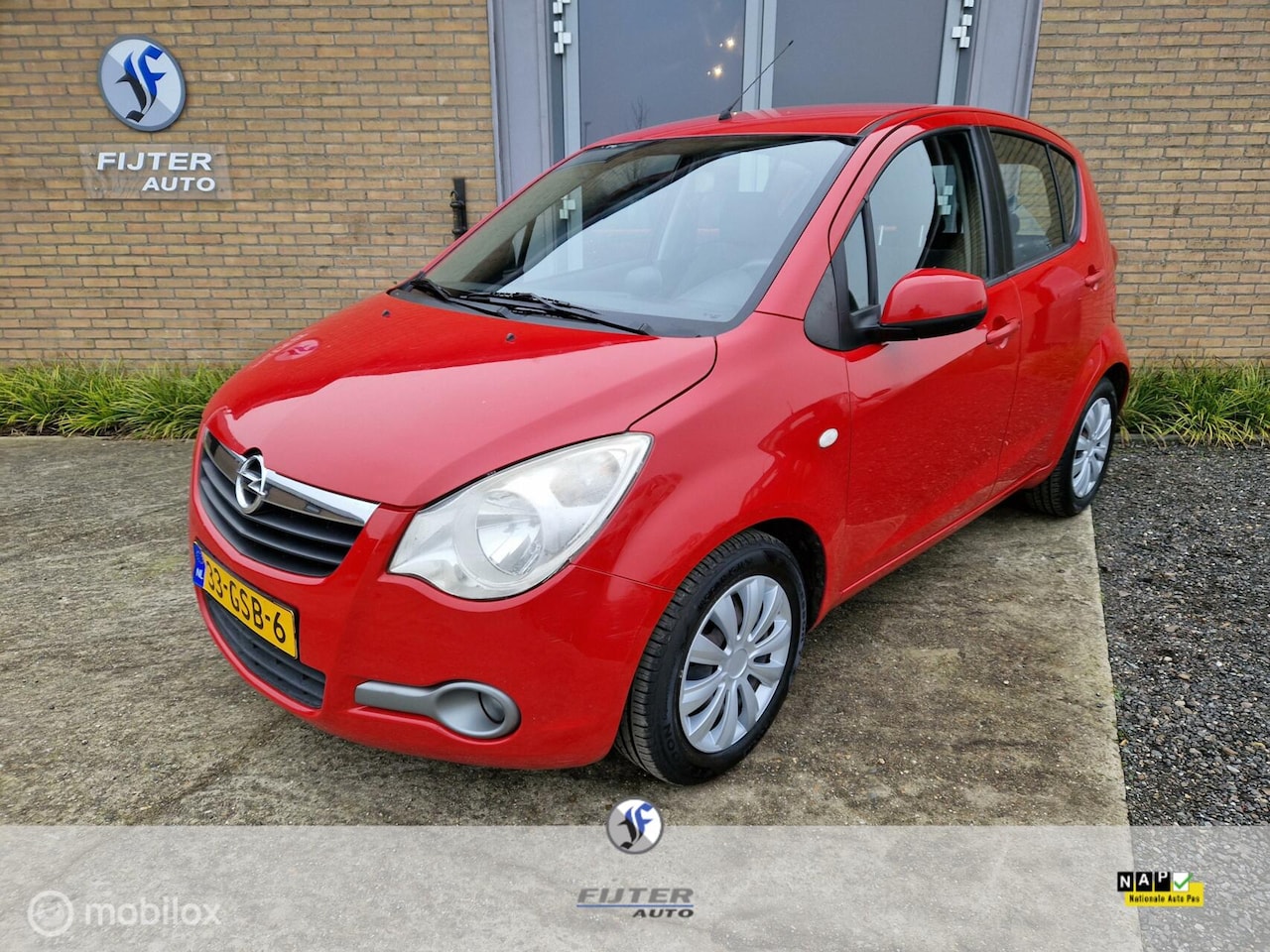 Opel Agila - 1.0 Enjoy 5Drs Airco - AutoWereld.nl