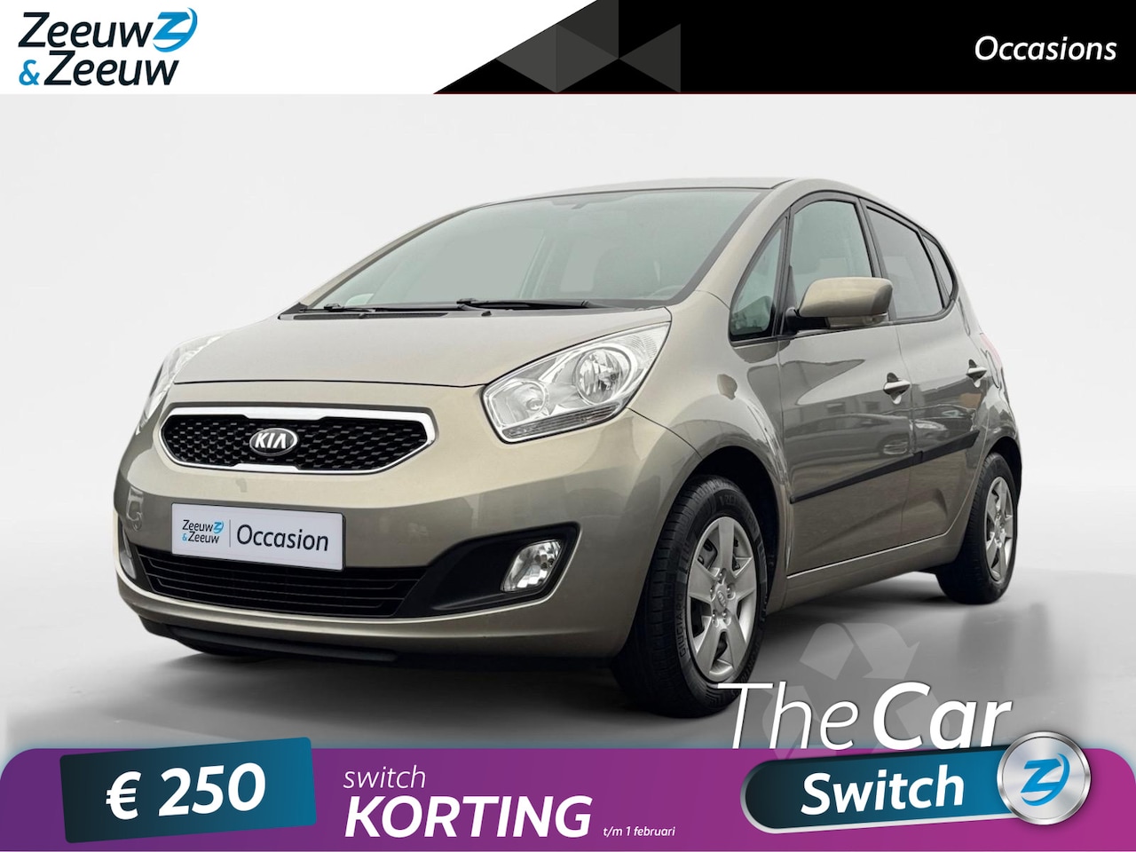 Kia Venga - 1.6 CVVT Super Pack | Parkeer camera | Climate controle | Navigatie | - AutoWereld.nl