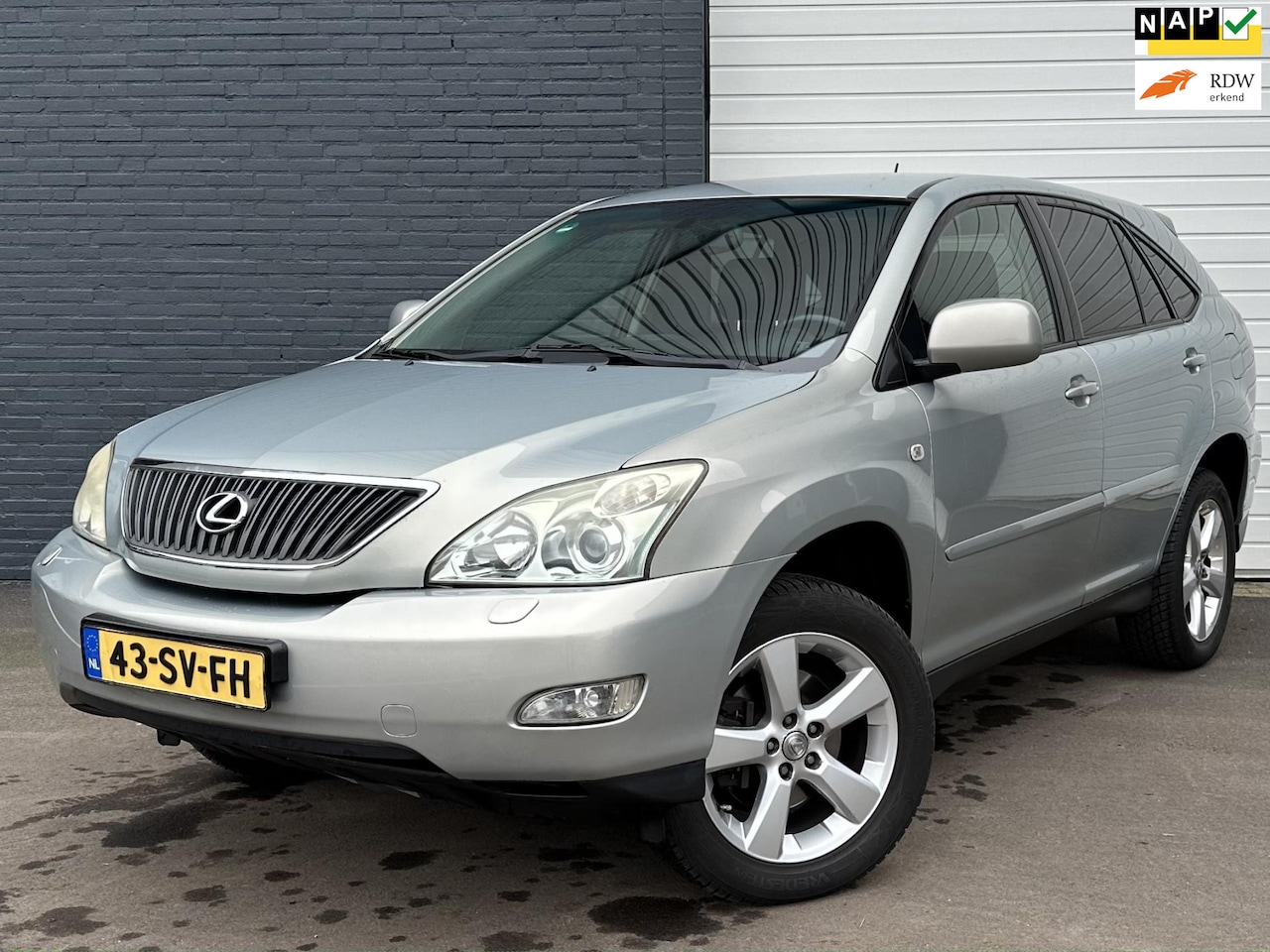 Lexus RX - 350 Luxury 276PK/2DEEIG/PERFECTO-H/YOUNGTIMER/LEDER - AutoWereld.nl