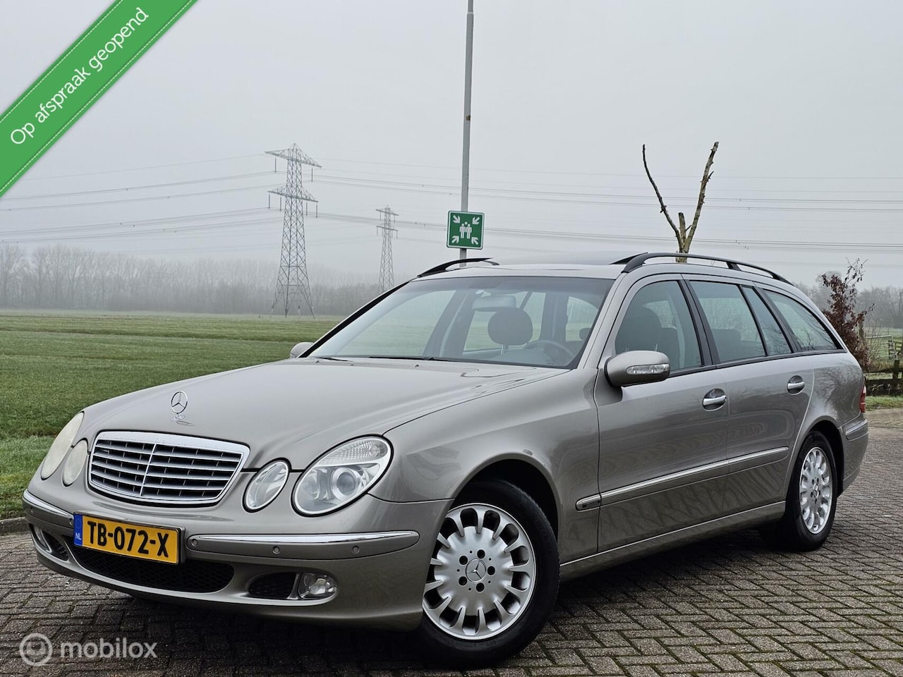 Mercedes-Benz E-klasse Combi - 200 K. Elegance AUT ZEER MOOI !! - AutoWereld.nl