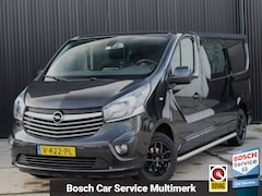 Opel Vivaro - CDTI 125pk L2H1 DC Sport Black Edition | Leder | Navigatie | Velgen | Sidebars | Camera |