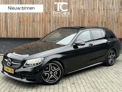 Mercedes-Benz C-klasse Estate - 180 AMG Automaat | Panoramadak | Lederen bekleding | Stoelverwarming | Trekhaak | Apple Ca