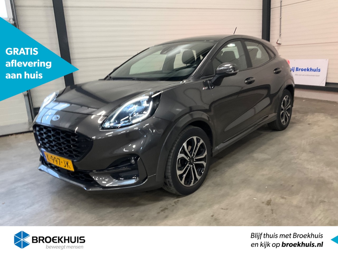 Ford Puma - 1.0 EcoBoost Hybrid ST-Line | Panoramadak | - AutoWereld.nl