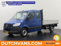 Mercedes-Benz Sprinter - 7G-Tronic Automaat Open Laadbak Dubbele Cabine | 7-Persoons | Airco | Kopschot