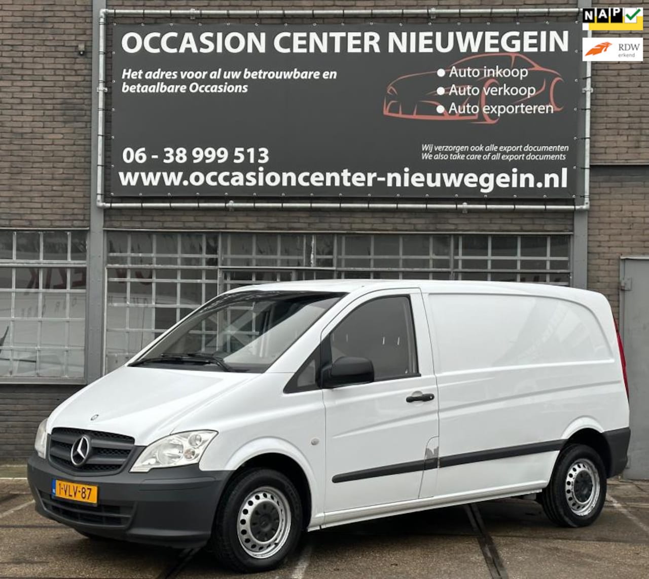 Mercedes-Benz Vito - 110 CDI 320 Economy 2012 3-PERSON/EURO5! - AutoWereld.nl