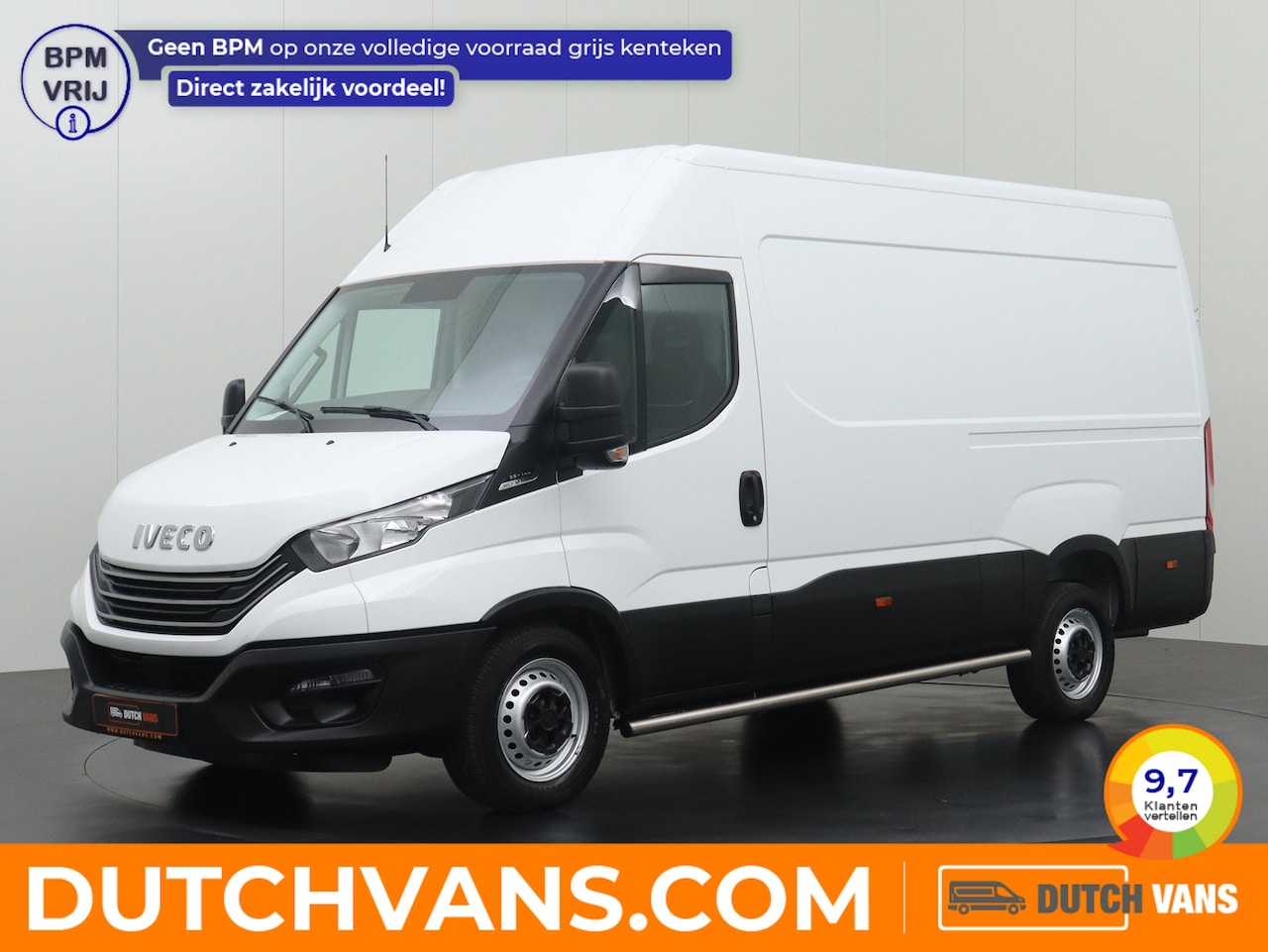 Iveco Daily - 35S14 Hi-Matic Automaat L2H2 | 3500Kg Trekhaak | Airco | Cruise | Betimmering - AutoWereld.nl