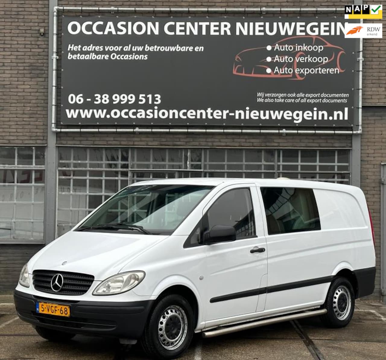 Mercedes-Benz Vito - 109 CDI Lang DC 2010 Youngtimer/6-Person! - AutoWereld.nl