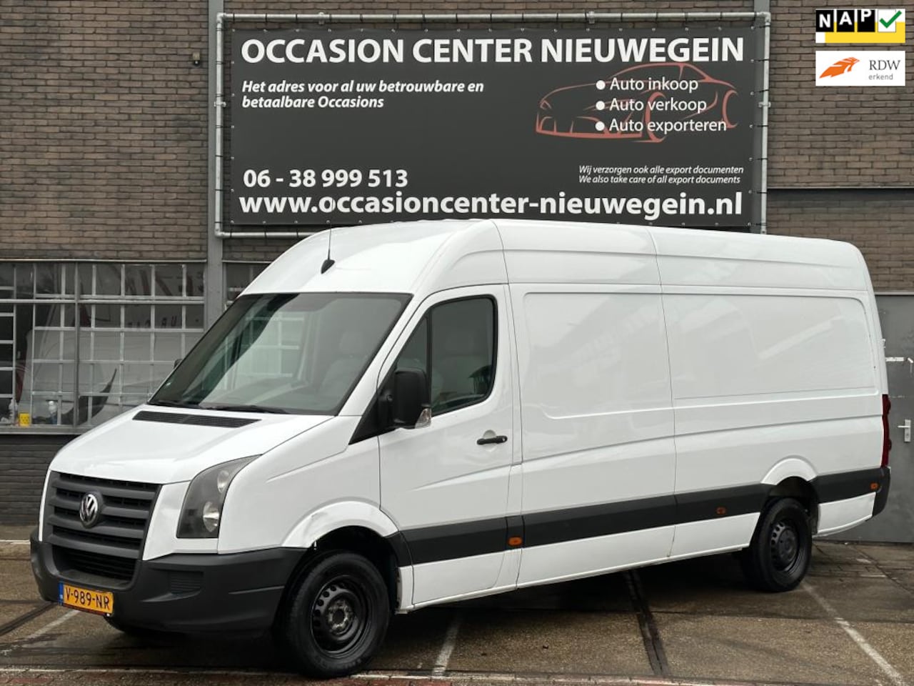 Volkswagen Crafter - 35 2.5 TDI L3 2010 Maxi Elektr Pakket/APK - AutoWereld.nl