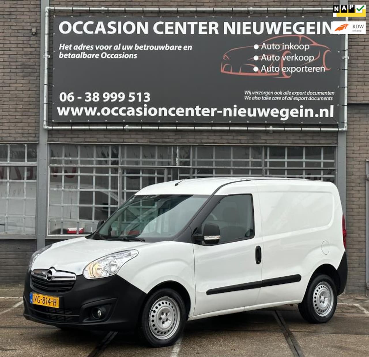 Opel Combo - 1.6 CDTi L1H1 2013 Wit Airco/EURO5!/107DKM NAP! - AutoWereld.nl