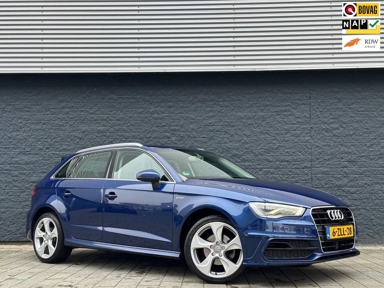 Audi A3 Sportback - 1.4 TFSI S-Line /1ste eigenaar/Dealer onderhouden/Leer/Key Less/Schade vrij! - AutoWereld.nl