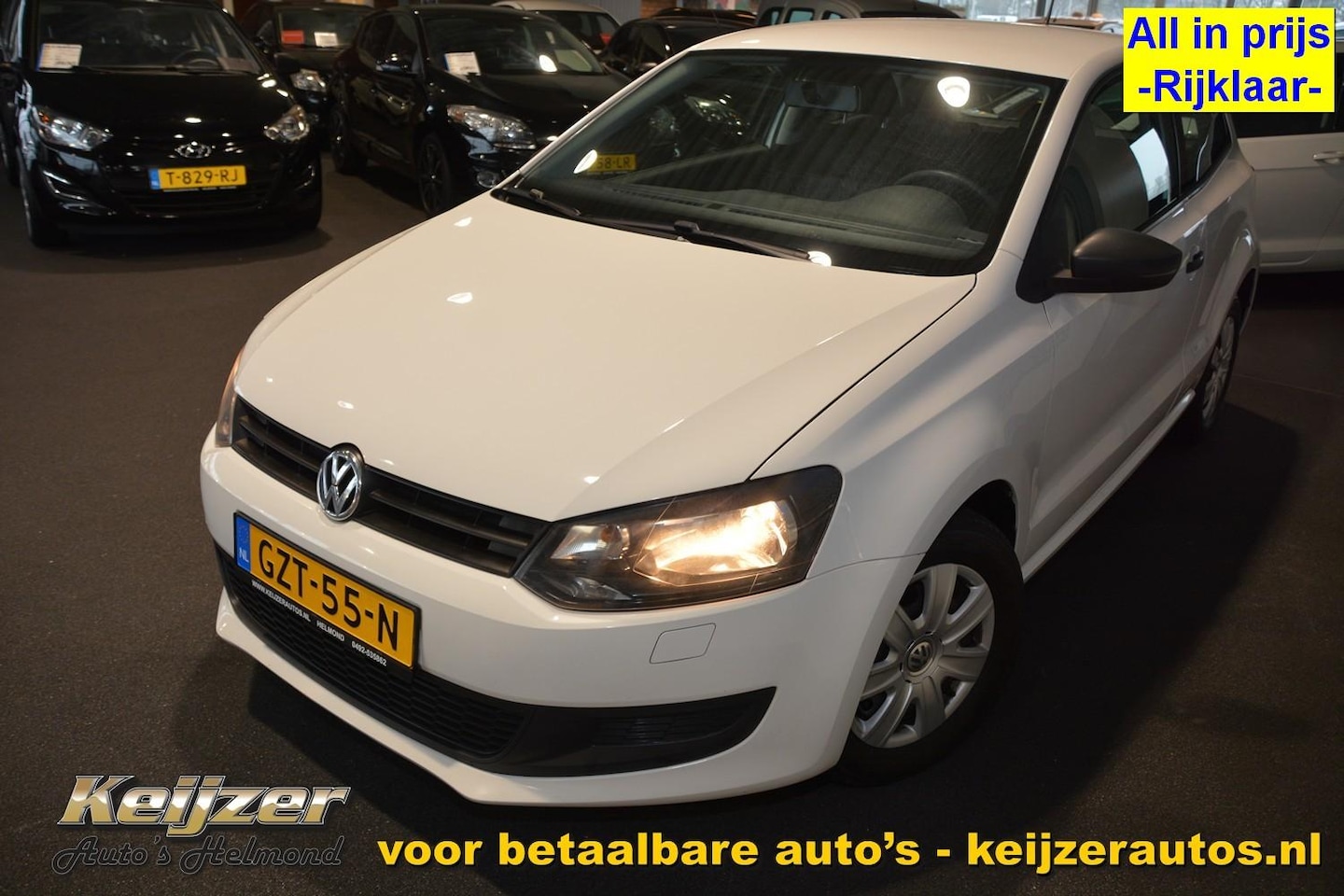 Volkswagen Polo - 1.2 Easyline Airco-Stoelverw. etc - AutoWereld.nl