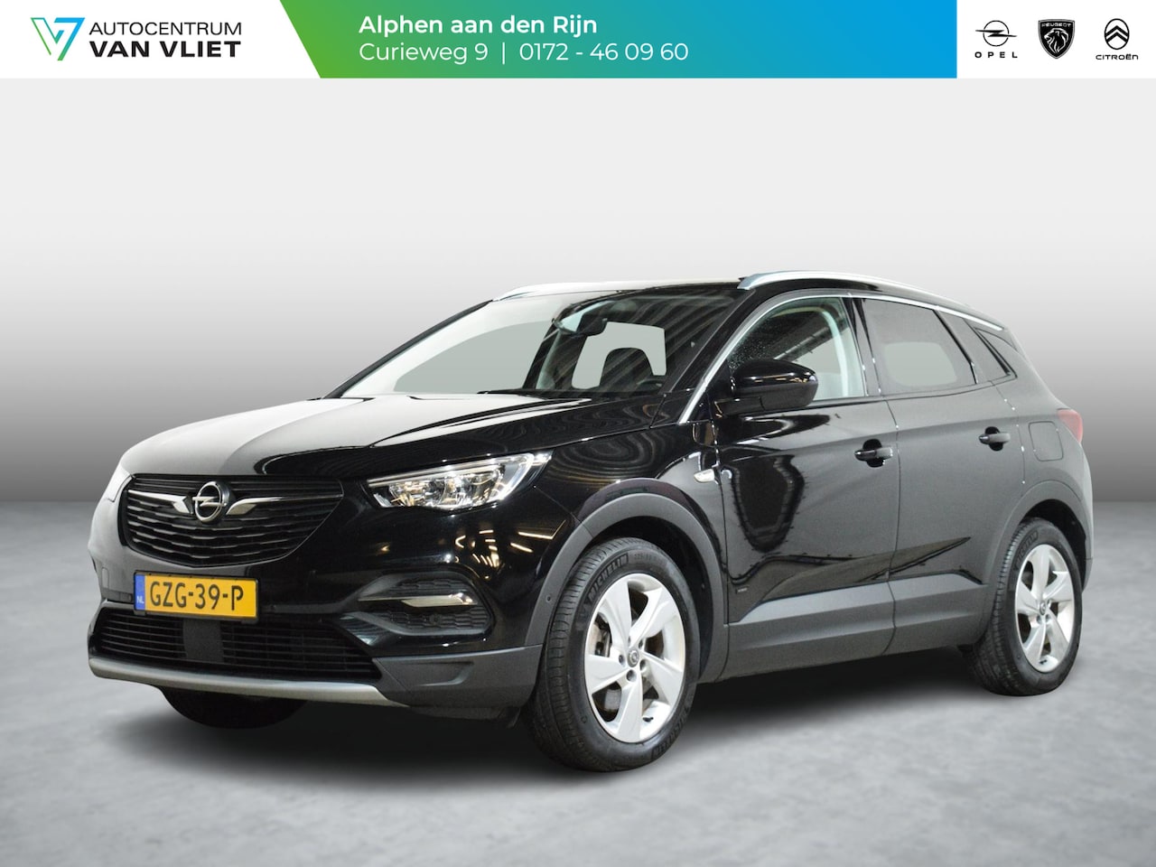 Opel Grandland X - 1.6 Turbo Hybrid Elegance AUTOMAAT | NAVIGATIE | CARPLAY | ACHTERUITRIJCAMERA MET SENSOREN - AutoWereld.nl