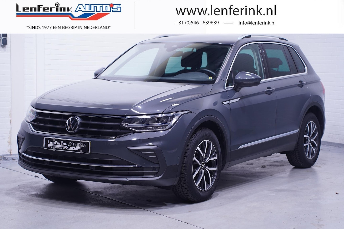 Volkswagen Tiguan - 1.5 TSI Life Business Virtual Led koplampen Stuur-en stoelverwaming Sportstoelen met massa - AutoWereld.nl