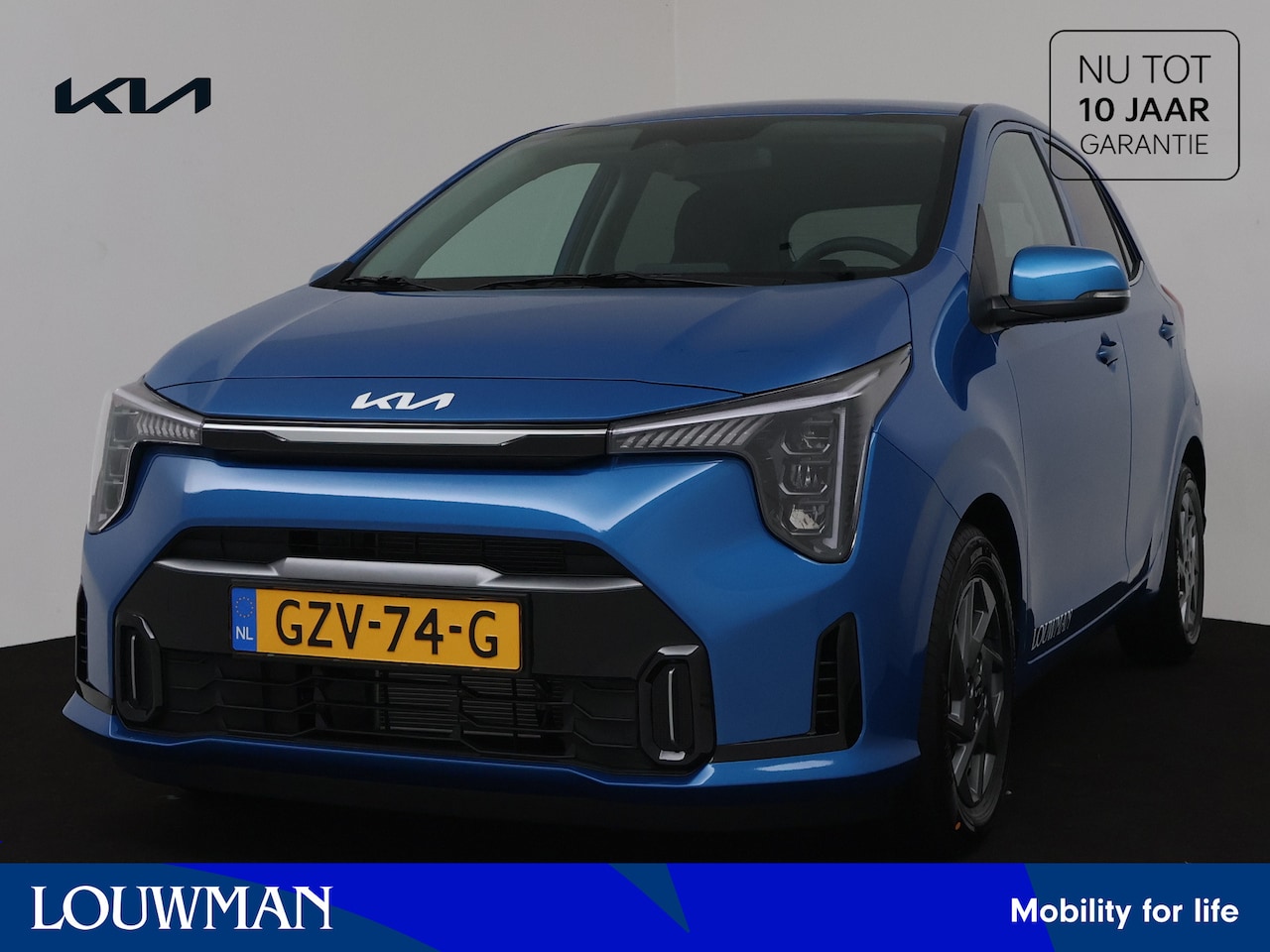 Kia Picanto - 1.0 DPI DynamicPlusLine | Sporty Blue | Parkeersensoren | Navigatie | LM velgen | Cruise C - AutoWereld.nl