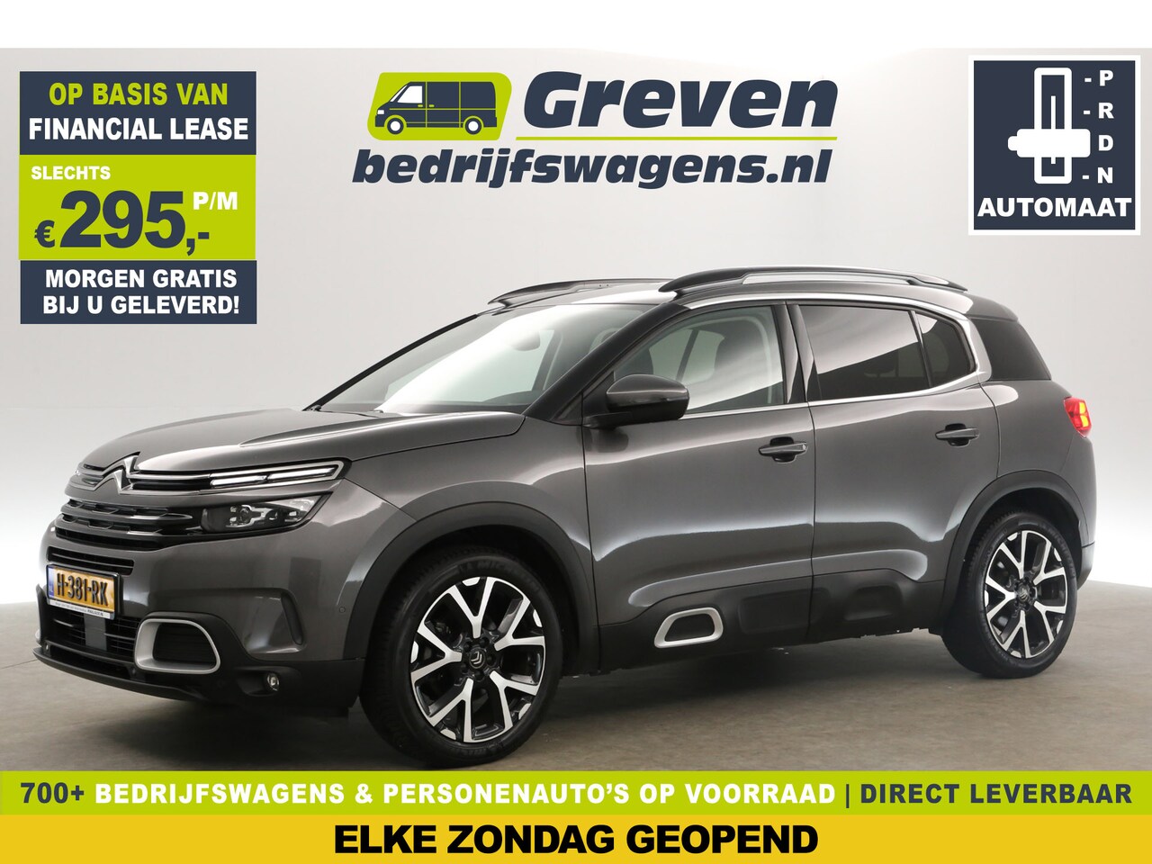 Citroën C5 Aircross - 1.2 PureTech Automaat Clima 360Camera Cruise Carplay LED 19"LMV Stoelverwarming Trekhaak V - AutoWereld.nl