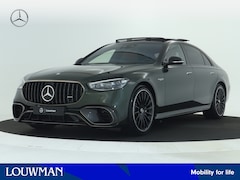 Mercedes-Benz S-klasse - AMG 63 S E Performance Lang 612 pk | Olijf groen | AMG Nightpakket | Rijassistentiepakket