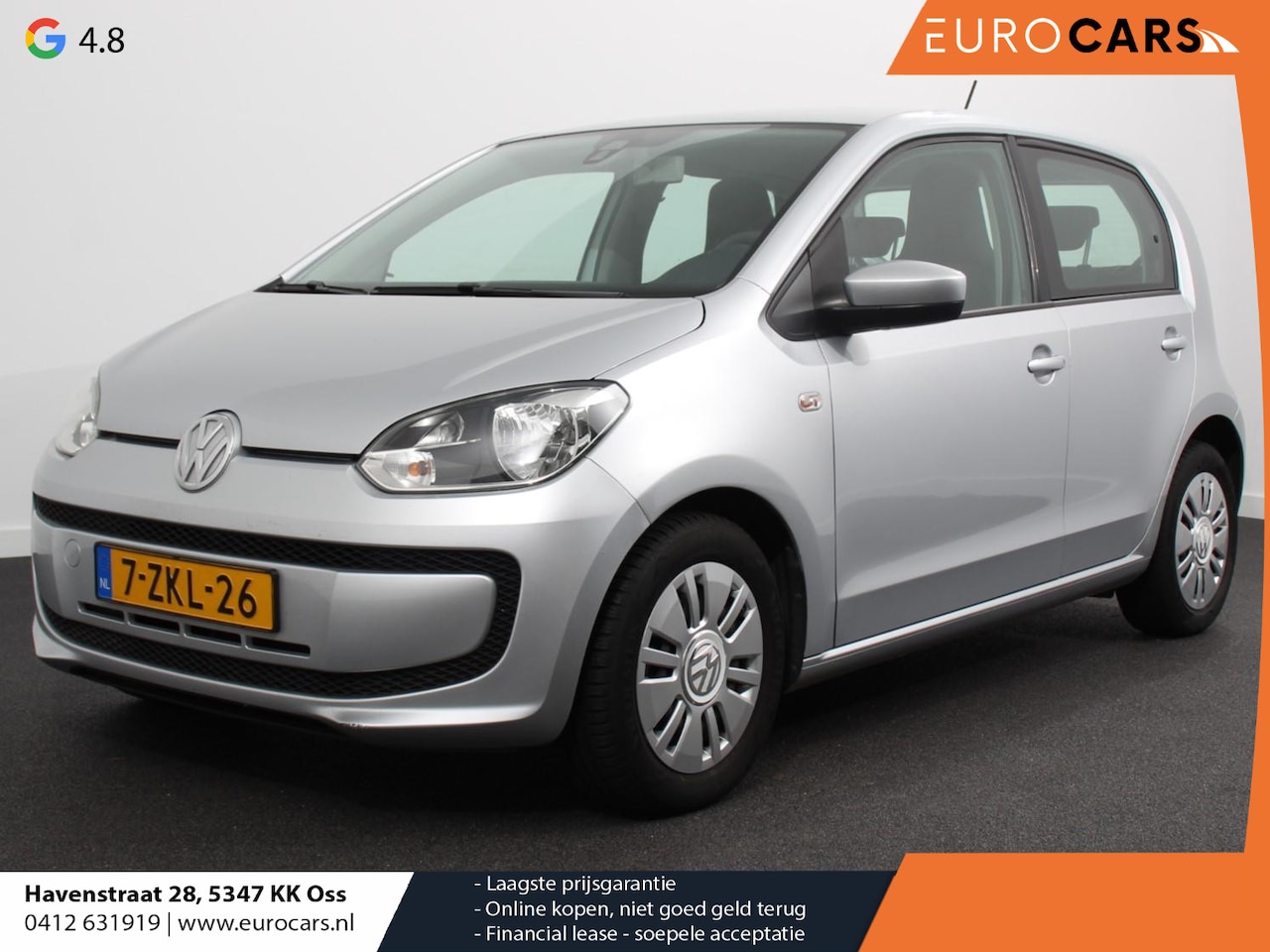 Volkswagen Up! - 1.0 move up! BlueMotion | Airco | Radio/CD | Electrisch pakket | 5 deurs! - AutoWereld.nl