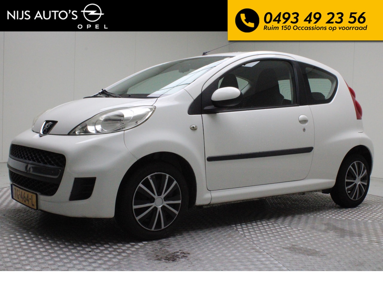 Peugeot 107 - | airco | radio cd | elektrische ramen 1.0-12V XR - AutoWereld.nl