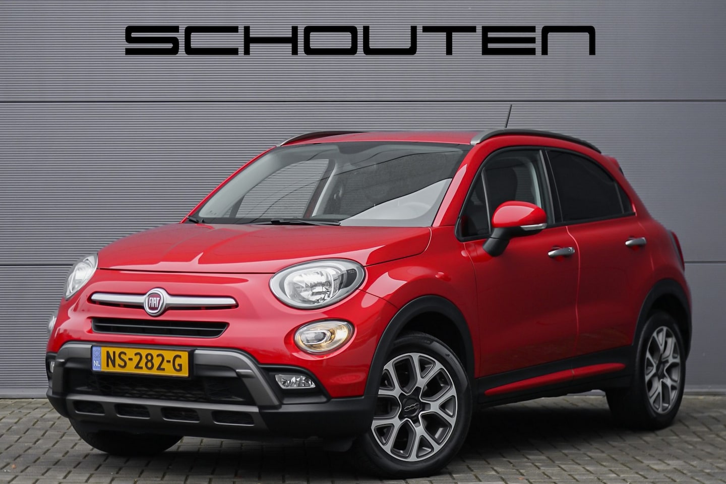 Fiat 500 X Cross - 1.4 Turbo MultiAir Cross Trekhaak Navi Keyless Half Leder - AutoWereld.nl