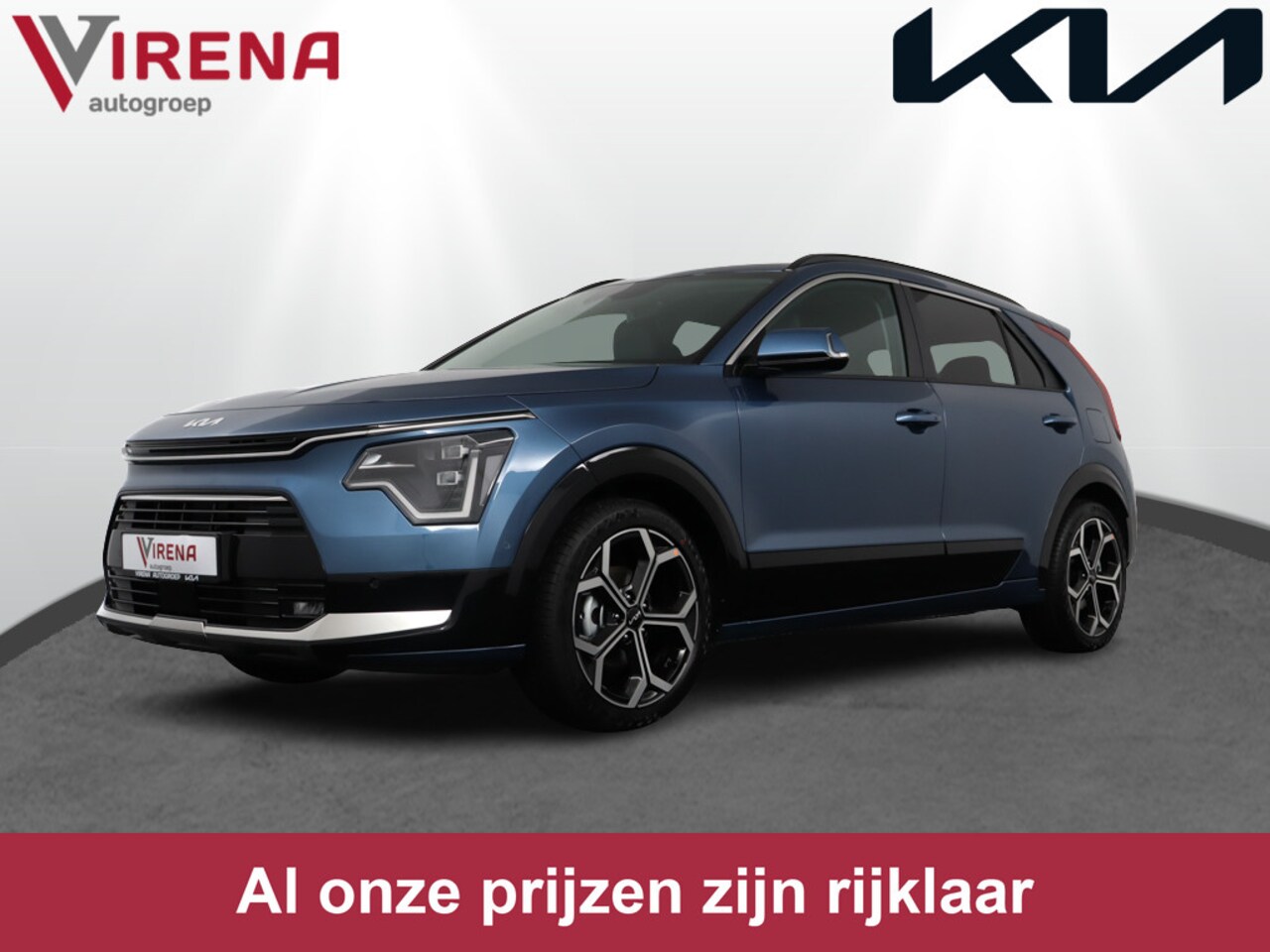 Kia Niro - 1.6 GDi Hybrid ExecutiveLine - Direct leverbaar - Luxe uitvoering - Stoel-/stuurverwarming - AutoWereld.nl