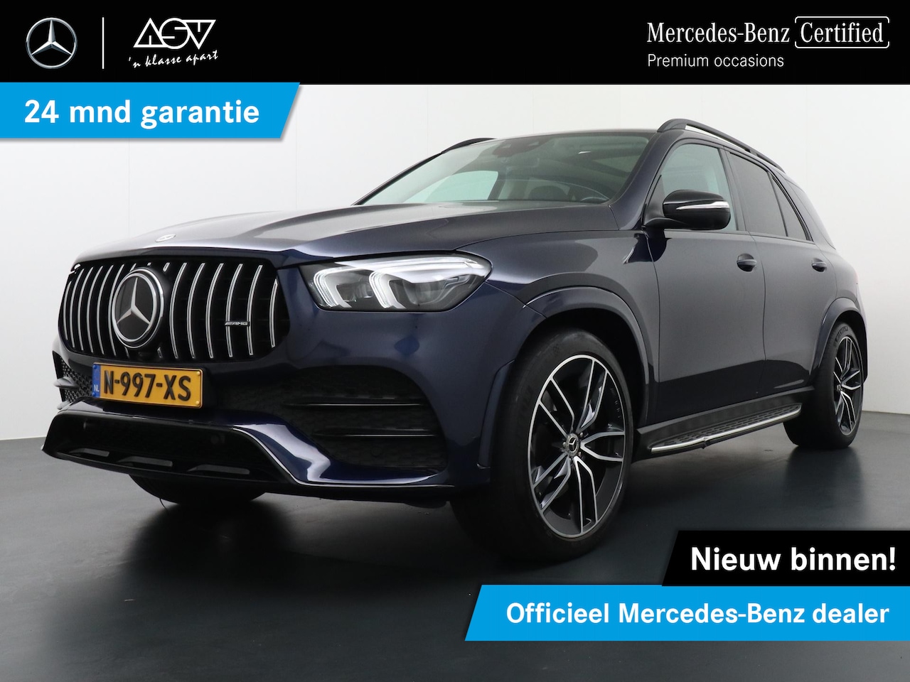 Mercedes-Benz GLE-Klasse - 450 4MATIC 7-persoons AMG | Panorama - Schuifdak | Trekhaak wegklapbaar | 22" AMG Velgen | - AutoWereld.nl