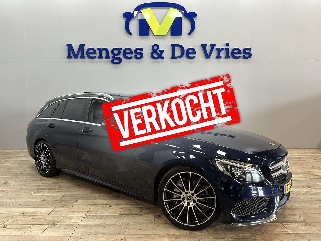 Mercedes-Benz C-klasse Estate - 180 AMG Line Premium Upgrade AMG | LED | Airco ECC | Leer | Panorama | Trekhaak | Navigati - AutoWereld.nl