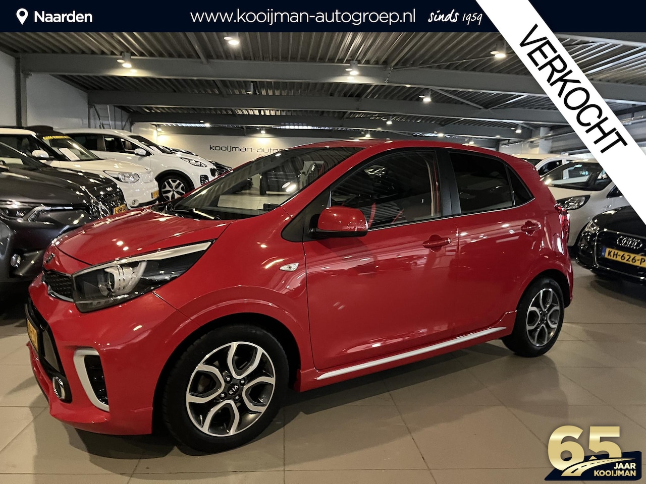 Kia Picanto - 1.0 MPi GT-Line Edition | Cruise control | Parkeersensoren | Achteruitrij camera | Full ma - AutoWereld.nl