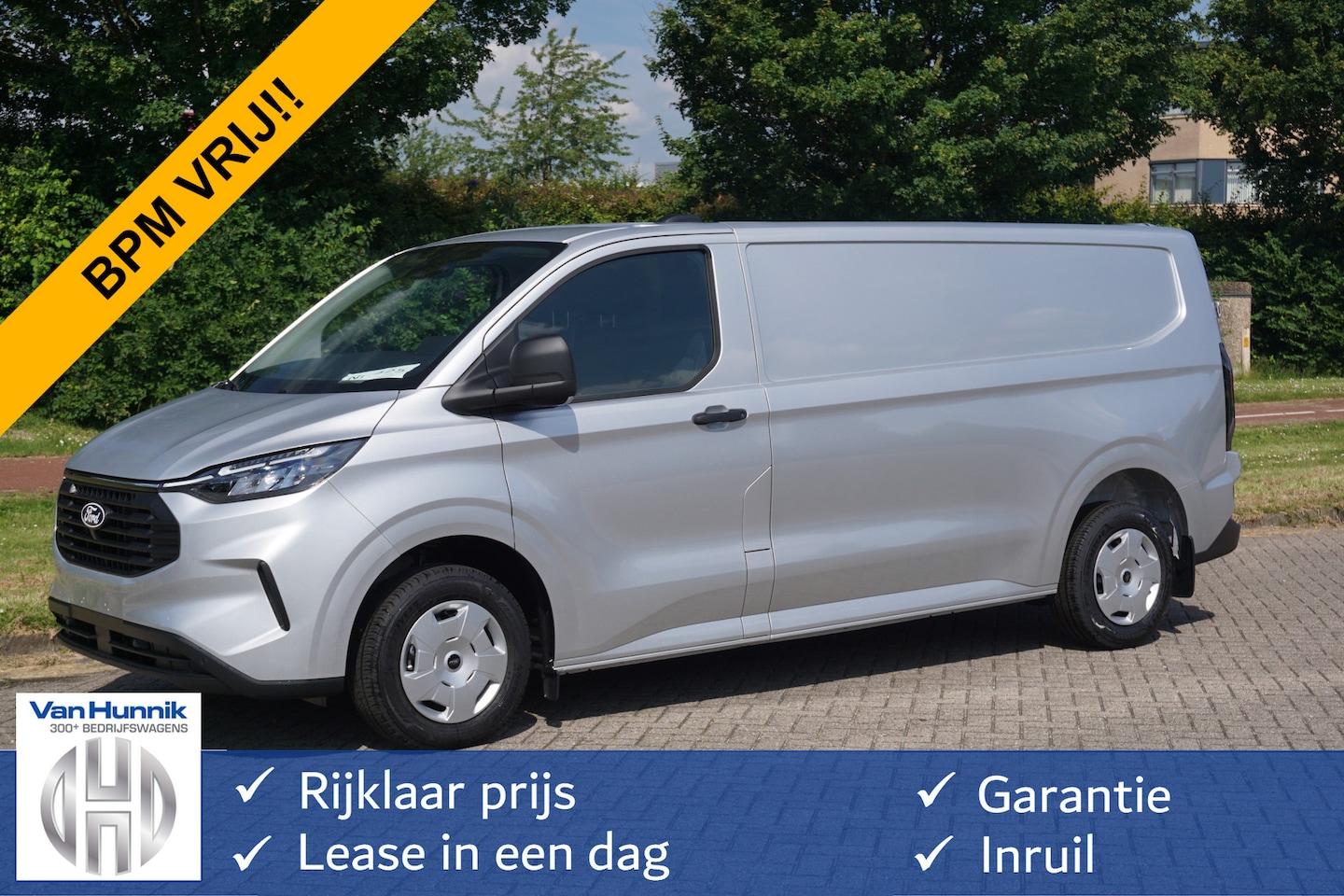 Ford Transit Custom - 320L 136PK Trend AUT BPM VRIJ!! 13" Sync Navi, Cam, Trekhaak, stoel-stoel!! NR. L02* - AutoWereld.nl