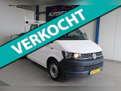 Volkswagen Transporter - 2.0 TDI L2H1 DC Pick-up - N.A.P. Airco, Camera, Trekhaak