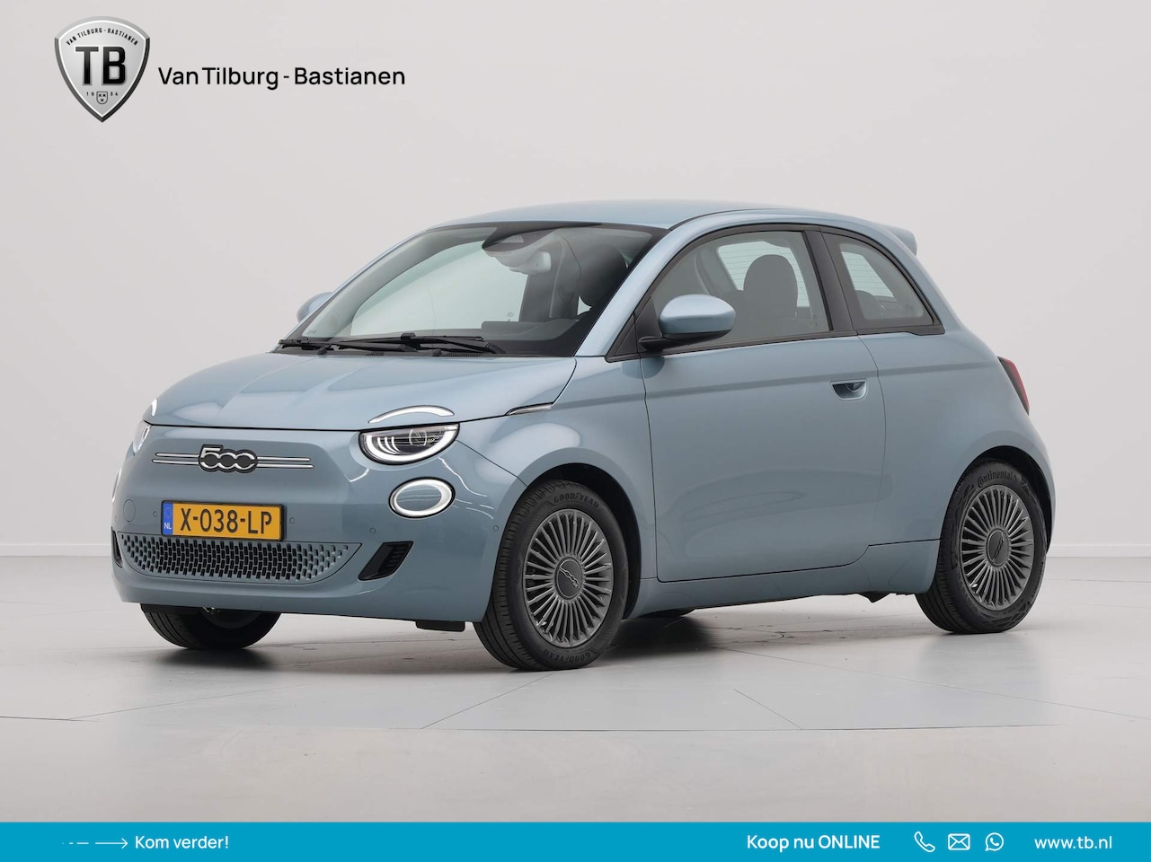 Fiat 500 - RED 42 kWh 120pk Navigatie Camera Stoelverwarming Led - AutoWereld.nl