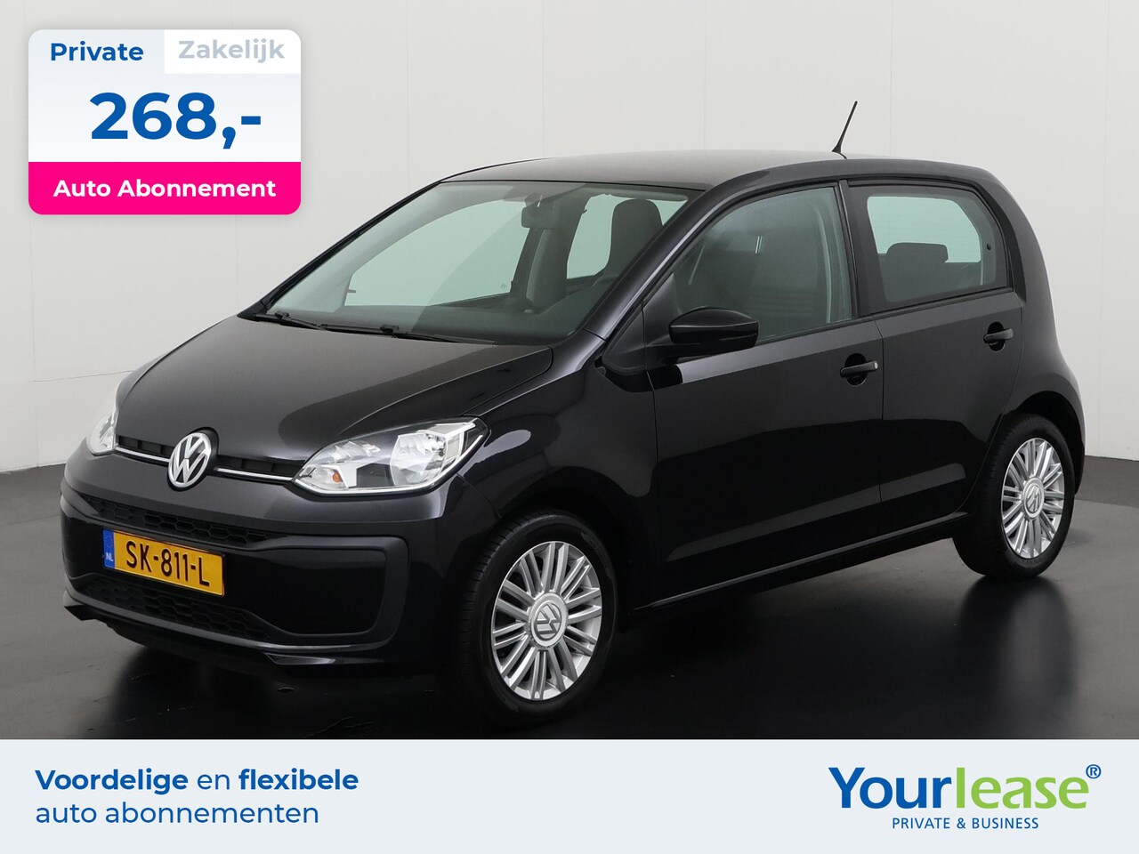 Volkswagen Up! - 1.0 BMT | All-in 268,- Private Lease | Zondag Open! - AutoWereld.nl