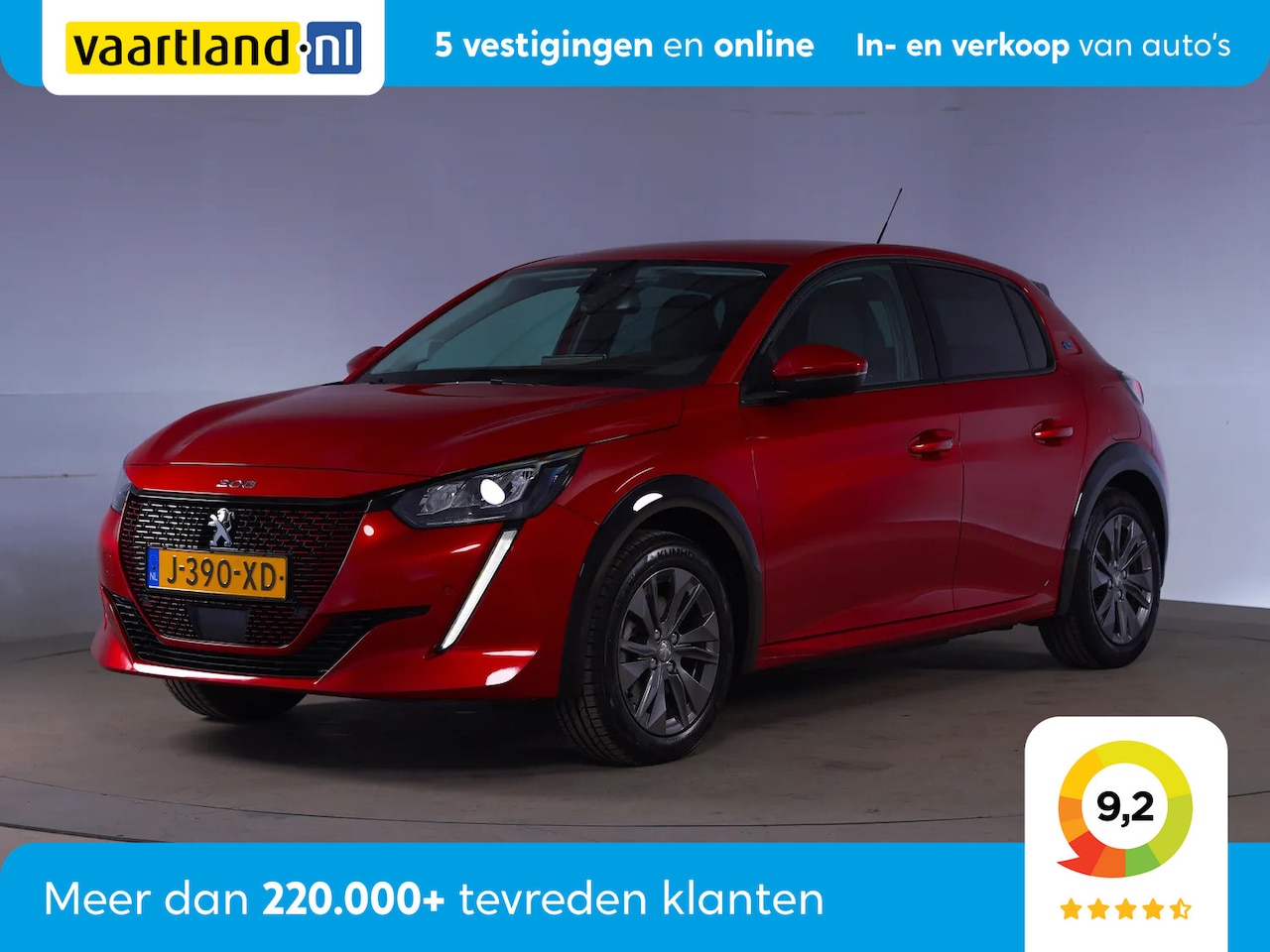 Peugeot e-208 - EV Allure 50 kWh [ Cruise control adaptive Nav ] - AutoWereld.nl