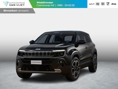 Jeep Avenger - 1.2 e-Hybrid Summit | Leder&Winter Pack | Schuif/Kanteldak | Infotainment&Convience Pack