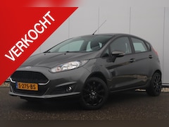 Ford Fiesta - 1.0 EcoBoost Titanium Airco Stoelverwarming Radio Bluetooth Zwarte 16 inch Velgen Voorruit