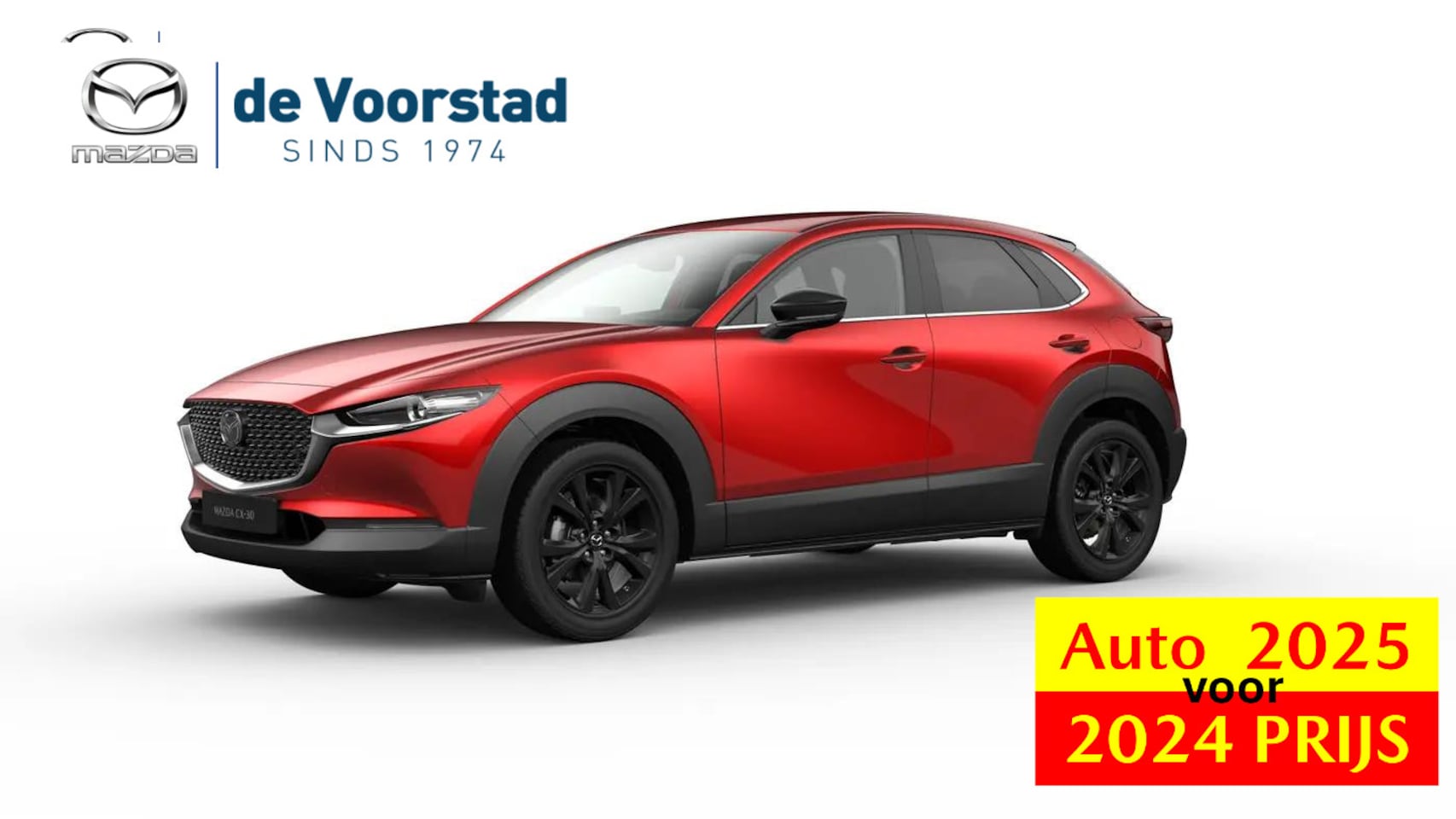 Mazda CX-30 - 2.5 e-SkyActiv-G M Hybrid Homura *NIEUW Nieuwprijs € 40.940 - AutoWereld.nl