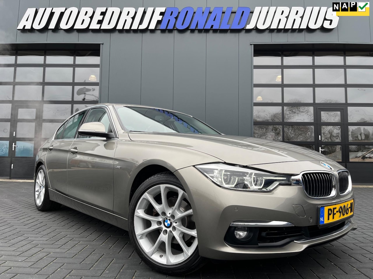 BMW 3-serie - 318i High Executive Luxury NL.Auto/Leder/Navigatie/Full Led/Trekhaak/2De Eigenaar/Dealer O - AutoWereld.nl