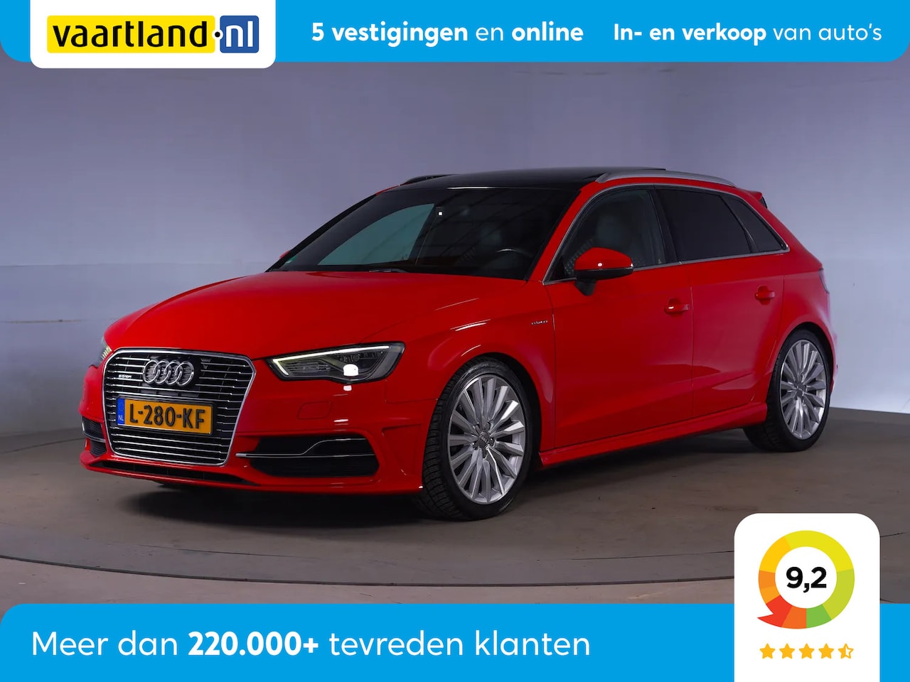 Audi A3 - E-tron Ambition ProLine+ Aut [ Panoramadak Bang&Olufsen ] - AutoWereld.nl