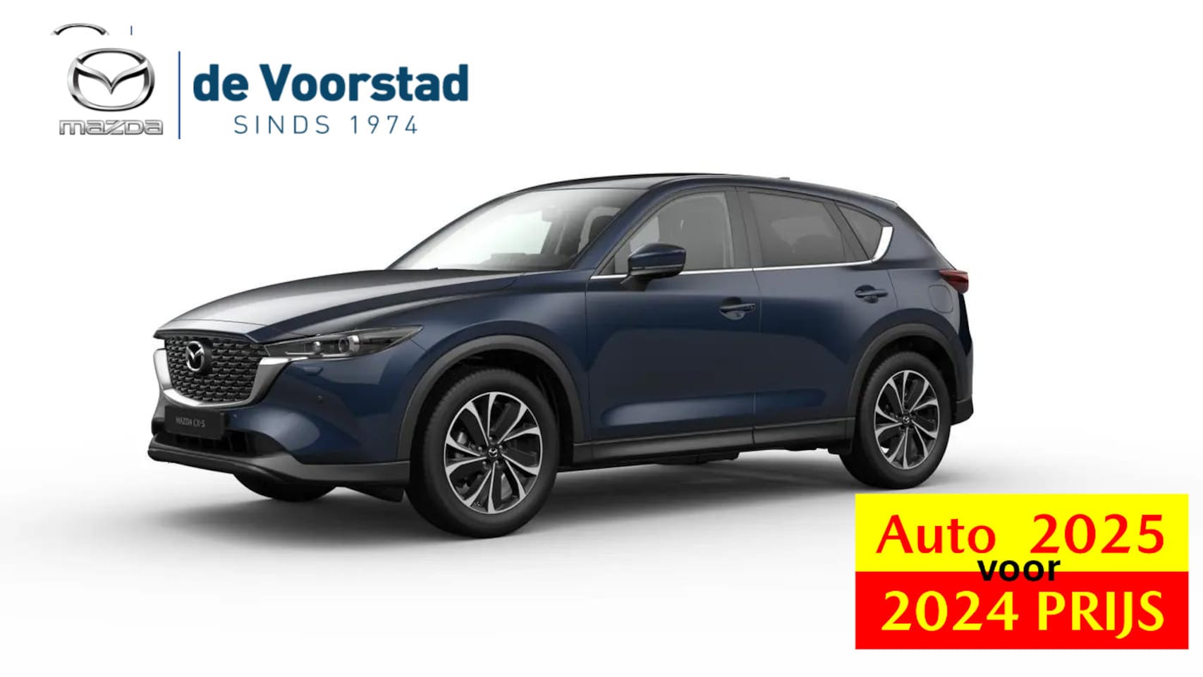 Mazda CX-5 - 2.0 e-SkyActiv-G M Hybrid 165 Advantage *NIEUW* Nieuwprijs € 50.550 - AutoWereld.nl