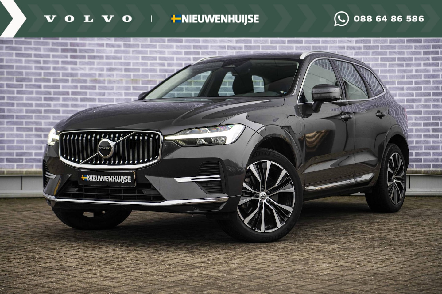 Volvo XC60 - 2.0 T6 Plug-in hybrid AWD Plus Bright | Long Range | Adaptieve Cruise | Panoramadak | Park - AutoWereld.nl