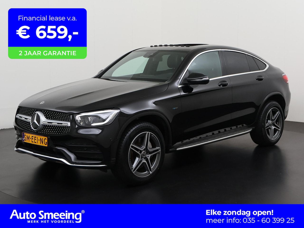 Mercedes-Benz GLC-klasse Coupé - 300e 4MATIC Premium AMG | Schuifdak | Camera | Carplay| Blind spot | Zondag Open! - AutoWereld.nl