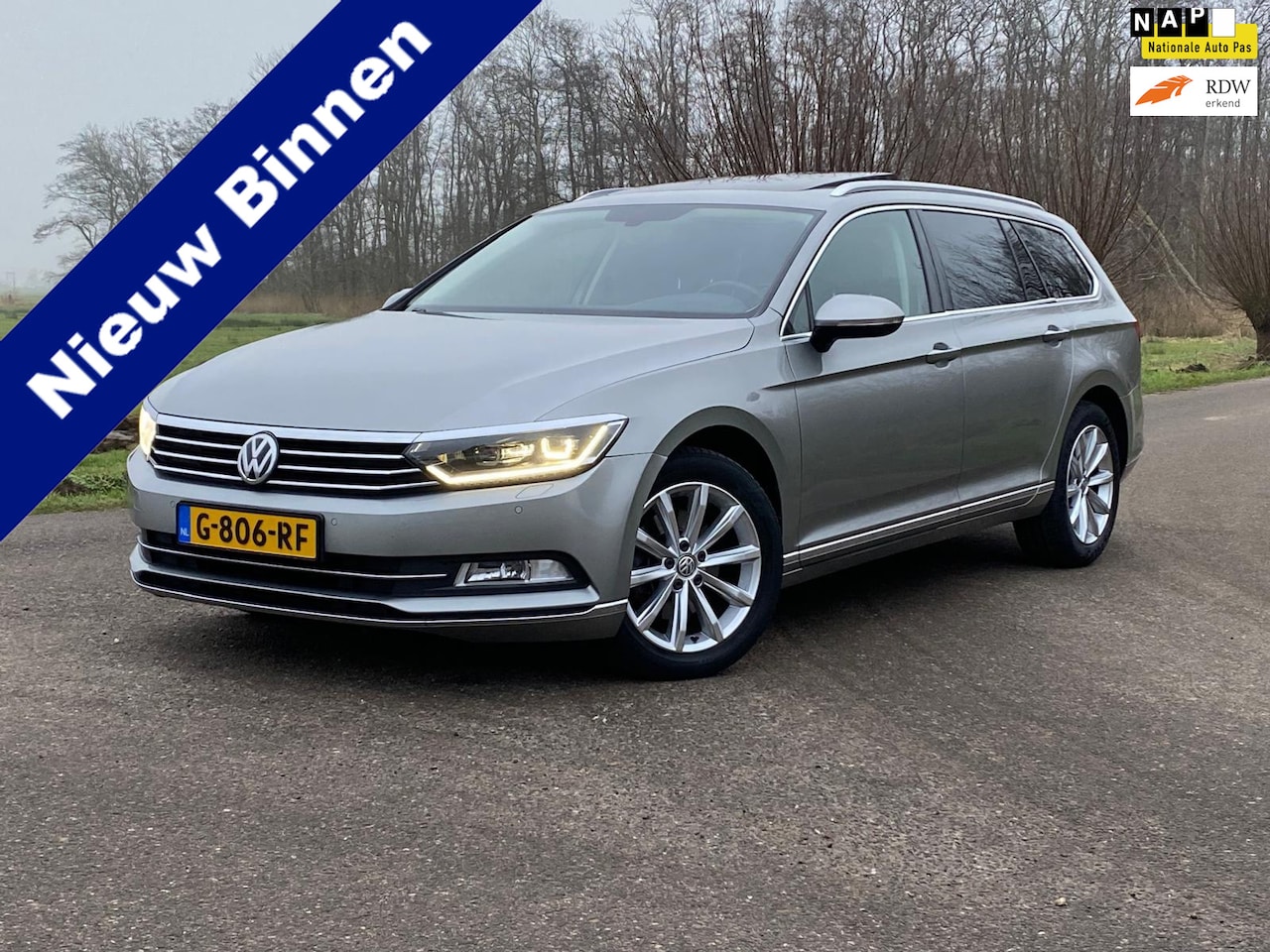 Volkswagen Passat Variant - 1.6 TDI Business Edition R Automaat Panorama-Dak Navi Camera ECC Goed Onderhouden - AutoWereld.nl